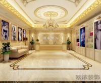 西安西安歐濃裝修公司 - 恭喜咸陽(yáng)啟迪280㎡美容院裝修已完工！